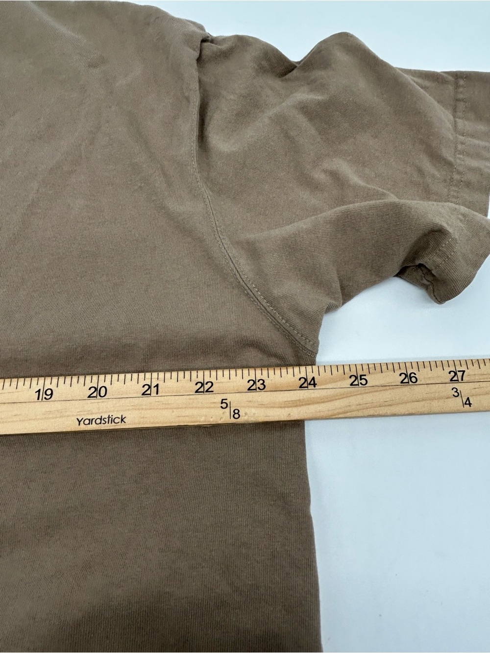 Carhartt Men’s Short Sleeve Pocket T-Shirt — Desert Brown L - Picture 5 of 5